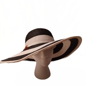 CRUISECLUB WIDE BRIM STRIPED HAT